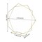 Metal Hexagon & Heptagon Wedding Arch Balloon Backdrop Props Flower Stand Frame